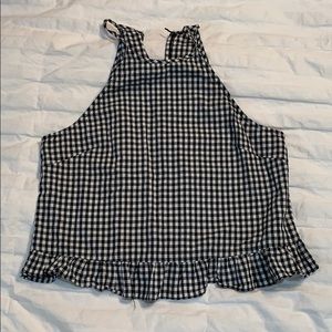 PLAID TANK TOP